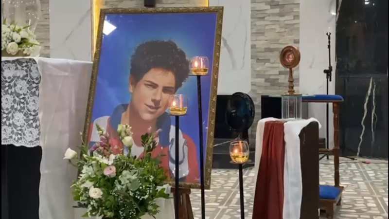 Juventude católica de Currais Novos participou de vigília pelo Santo Carlo Acutis.