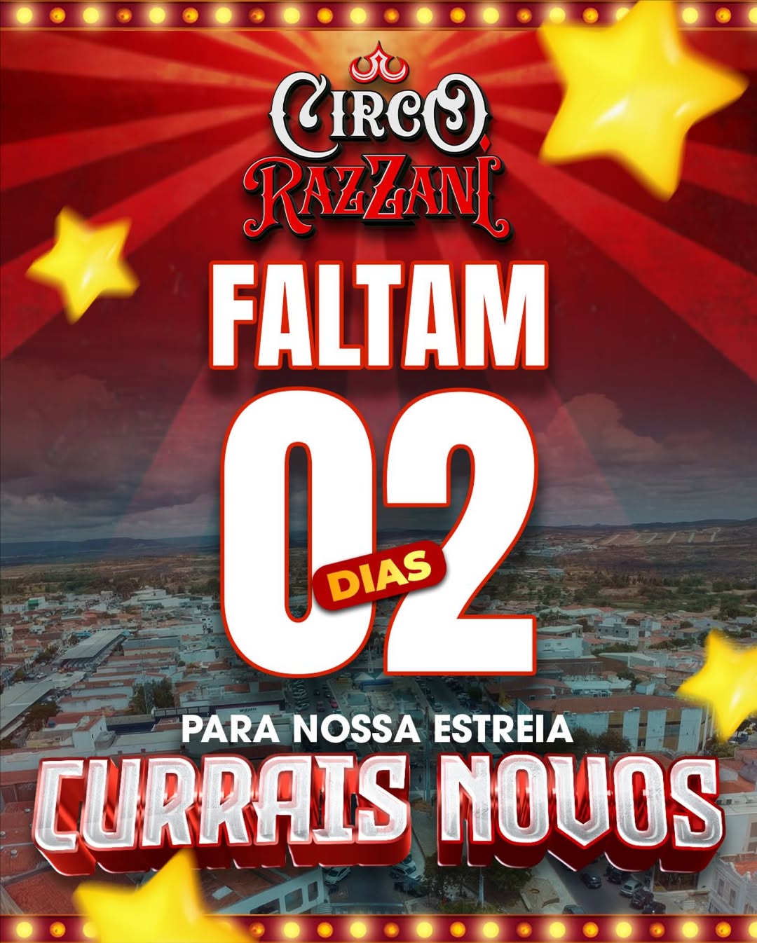 Respeitável público, o circo já chegou!