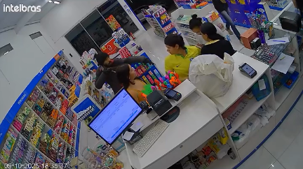 Bandidos realizam assalto em farmácia do Distrito Manoel Domingo, em Lagoa Nova/RN