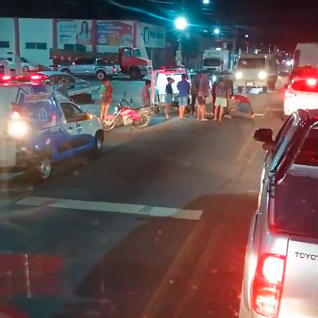 Acidente na cidade de Tangará/RN