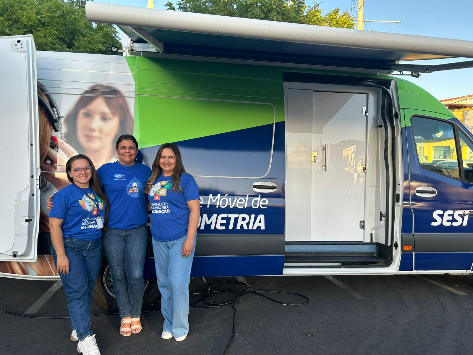 Unidade móvel realiza ação de vacinação em Currais Novos durante o evento “MPRN Perto de Você”