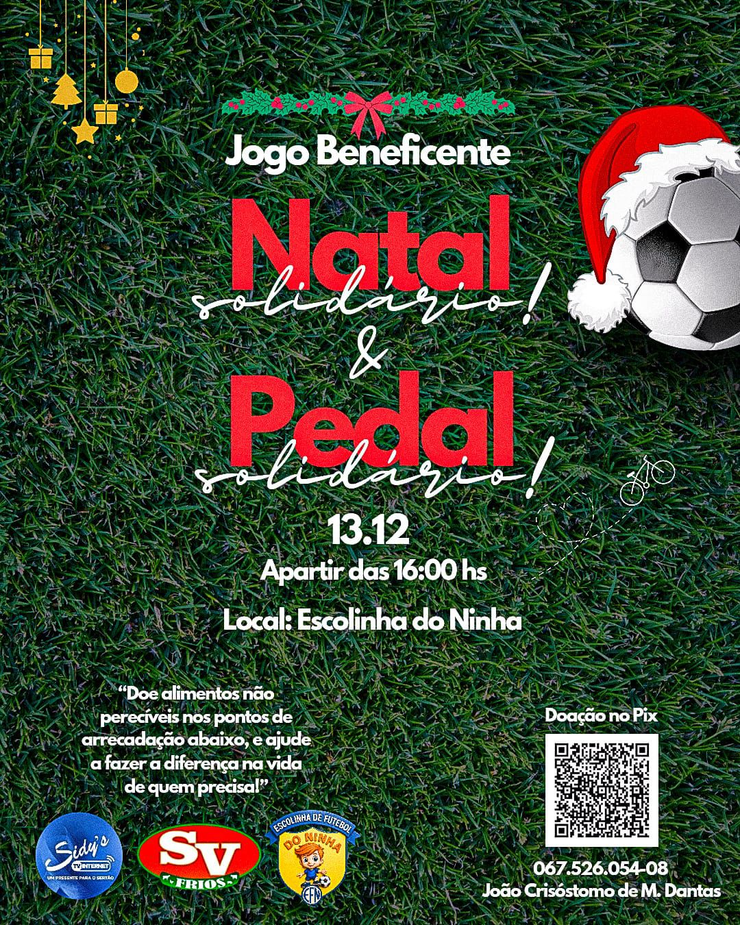 Jogo Beneficente promove Natal Solidário por meio do esporte