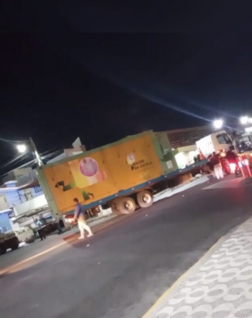 Contêiner do projeto “Saúde na Feira” chega em Currais Novos