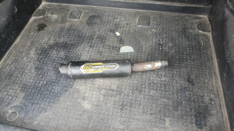 RÁDIO PATRULHA APREENDE MOTOCICLETA COM ESCAPAMENTO ADULTERADO EM CURRAIS NOVOS