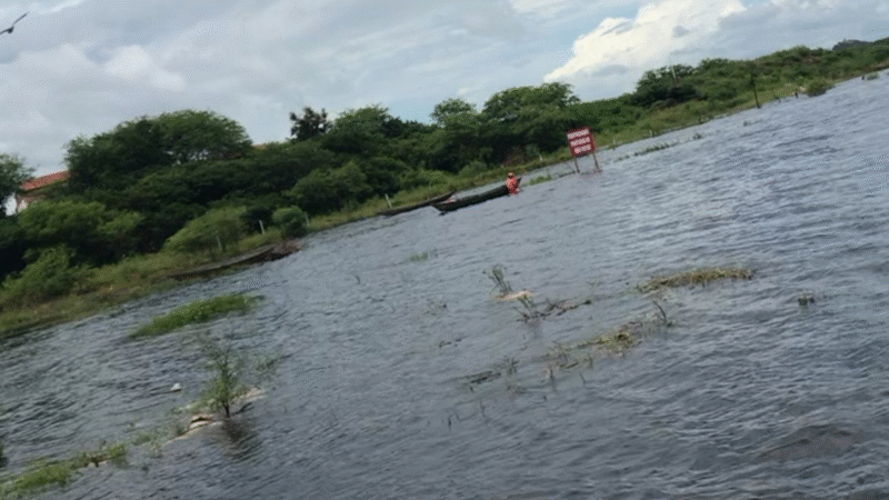 Açúde Dourado está com menos de 8% de sua capacidade