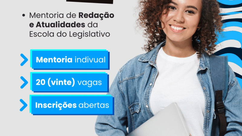 ESCOLA DO LEGISLATIVO: MENTORIA DE REDAÇÃO E ATUALIDADES