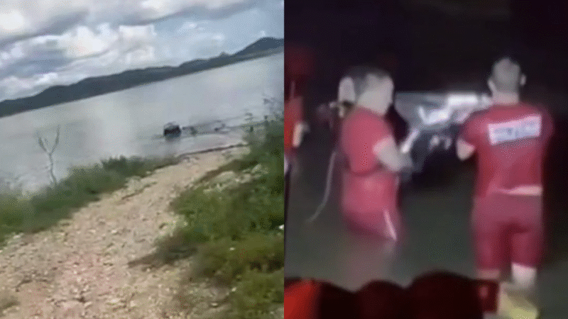 Casal morre após carro afundar em açude em Parelhas, interior do RN
