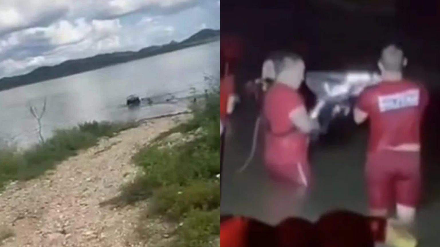 Casal morre após carro afundar em açude em Parelhas, interior do RN