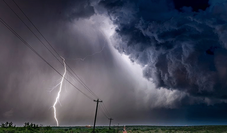 Incidência de raios cresce 24% no Rio Grande do Norte em três meses