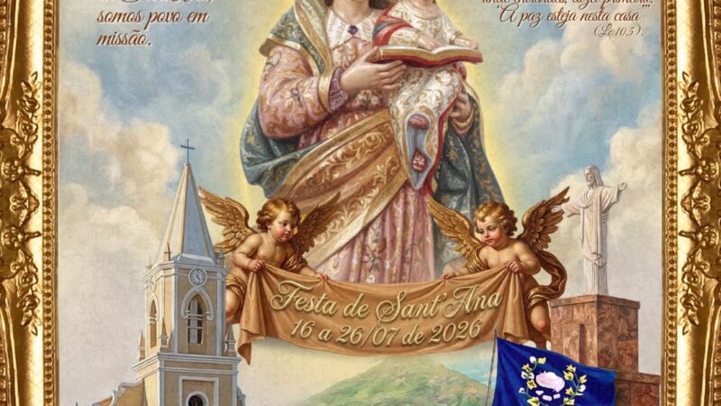 Viva Sant’Ana: programação da festa da padroeira do Seridó é lançada oficialmente