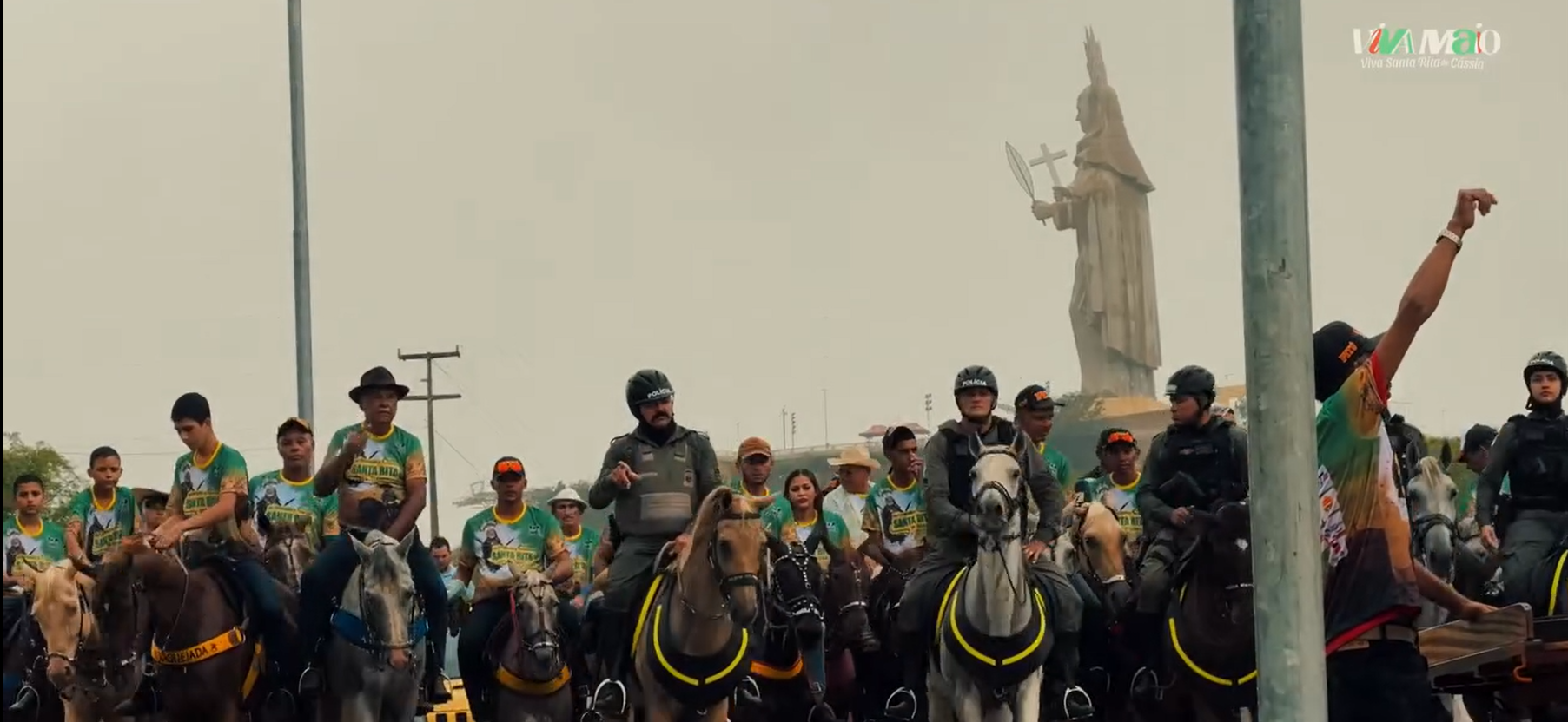 XVIII Cavalgada de Santa Rita aconteceu no domingo 17/05