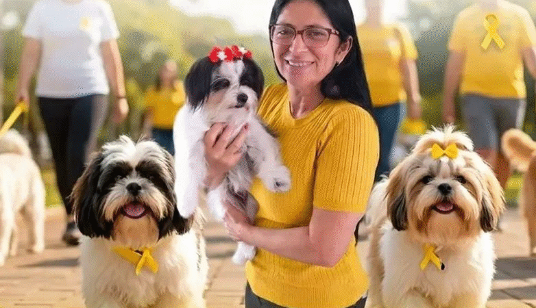 Vereadora Leilza Palmeira prestigiou a edição 2026 da “Cãominhada”