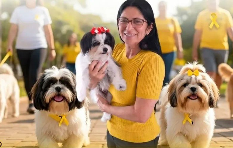 Vereadora Leilza Palmeira prestigiou a edição 2026 da “Cãominhada”