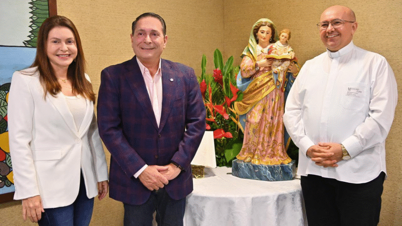 ALRN recebe imagem peregrina de Sant’Ana e reforça apoio à festa da padroeira