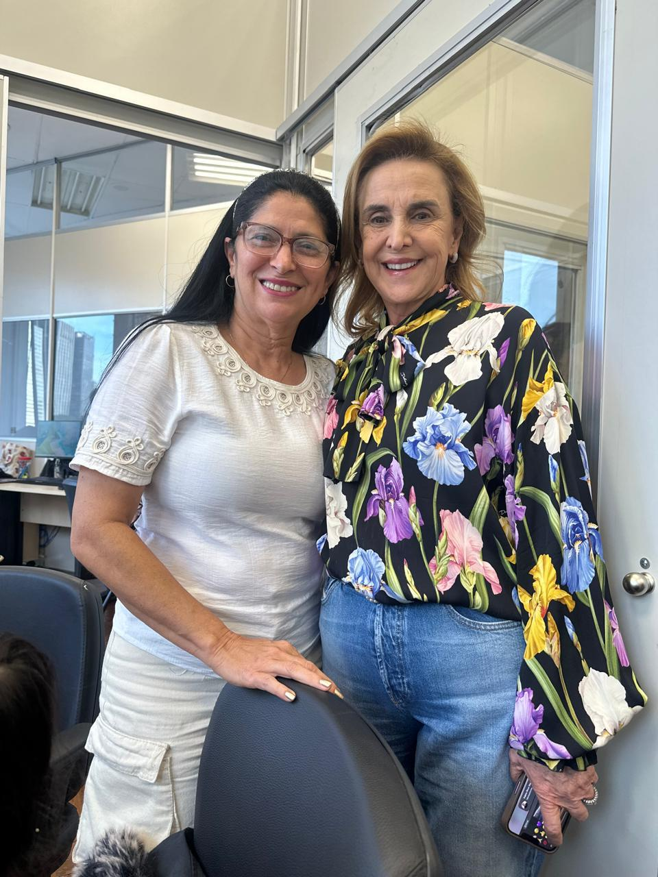 Vereadora Leilza Palmeira participa de agenda na Procuradoria da Mulher em São Paulo