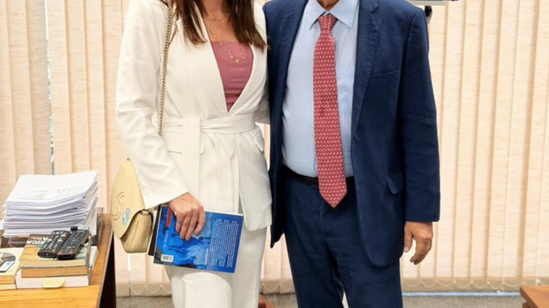 Milena Galvão conquista junto ao senador Rogério Marinho mais R$ 400 mil para investimentos na saúde de Currais Novos