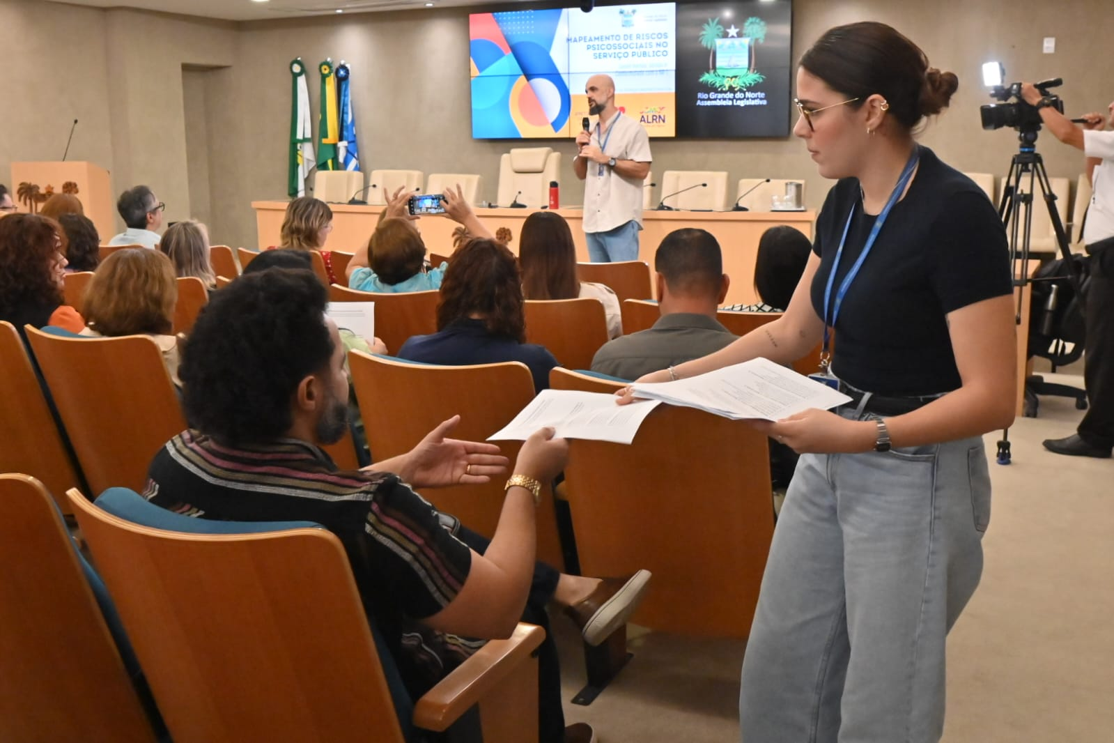 ALRN promove palestra sobre gestão de riscos psicossociais