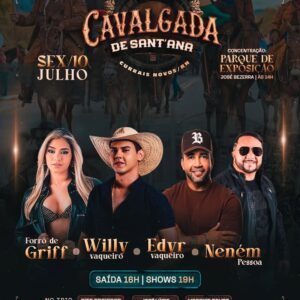 25ª Cavalgada de Sant’Ana acontece nesta sexta-feira
