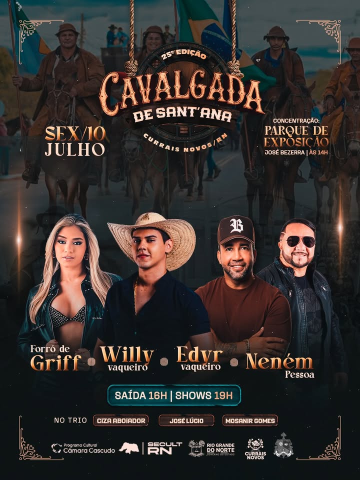 25ª Cavalgada de Sant’Ana acontece nesta sexta-feira