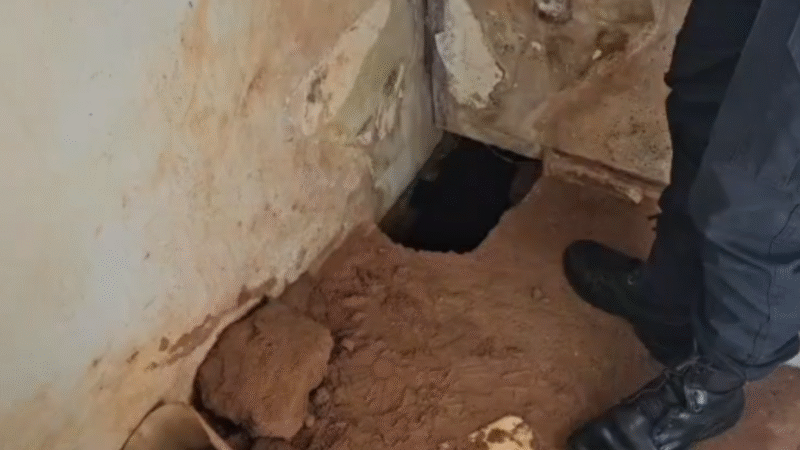 Presos arrancaram vaso sanitário para fugir de penitenciária no RN