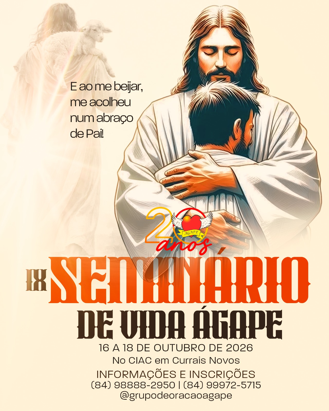 Após sete anos, Grupo de Oração Ágape retoma Seminário de Vida em Currais Novos