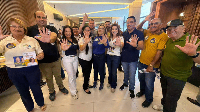 Milena Galvão reúne vereadores e lideranças para receber Zenaide Maia em Currais Novos