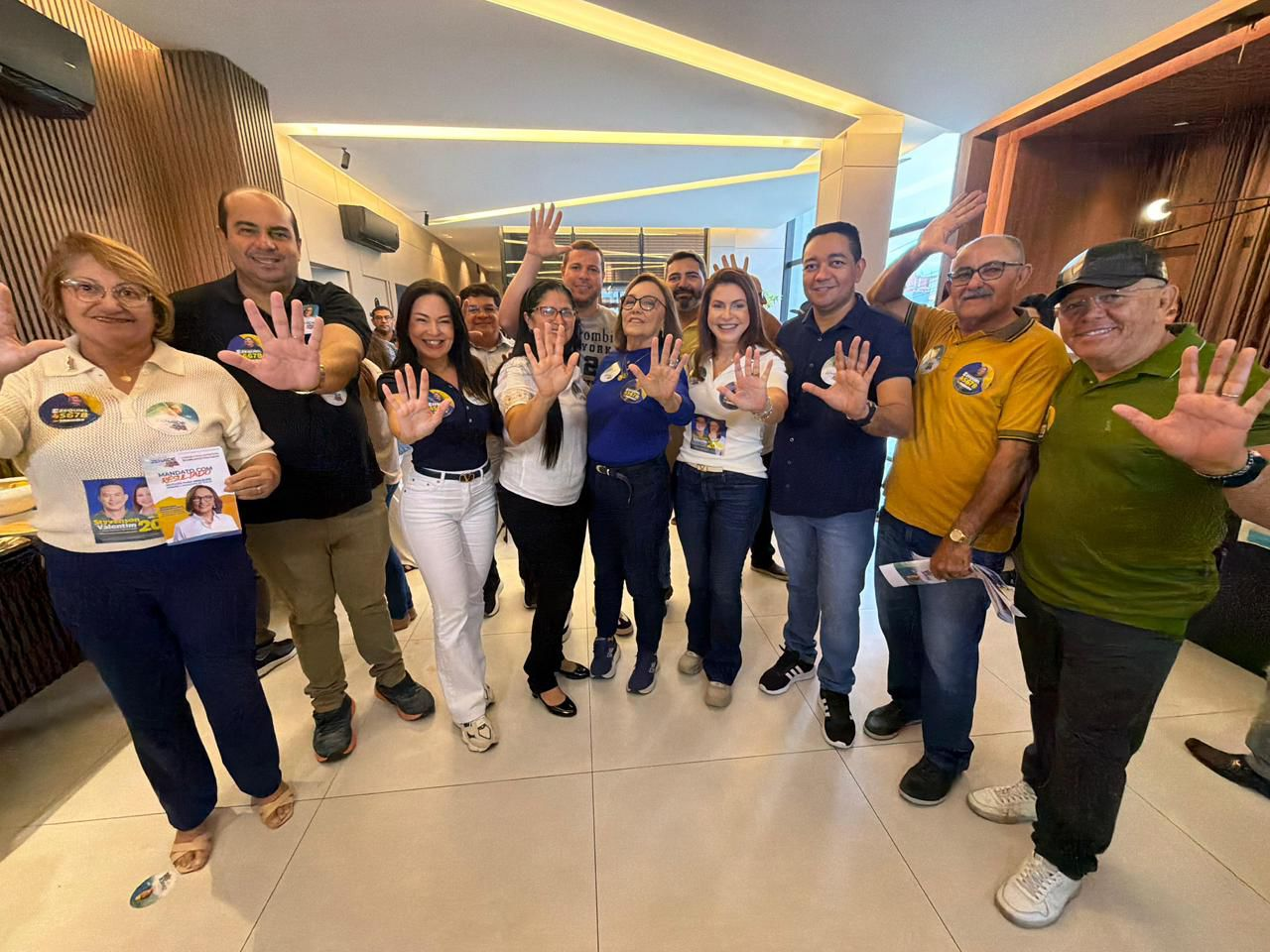 Milena Galvão reúne vereadores e lideranças para receber Zenaide Maia em Currais Novos